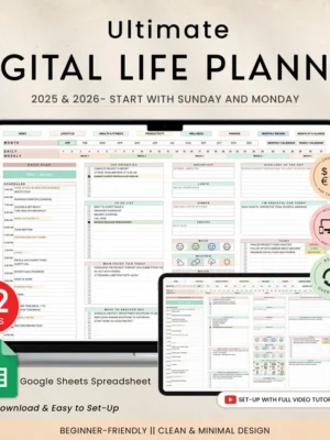 Ultimate Digital Life Planner