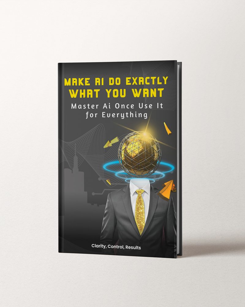 Make AI Do Exactly What You Want — Ebook Mockup