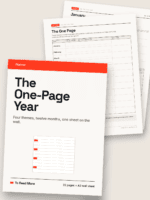 The One-Page Year